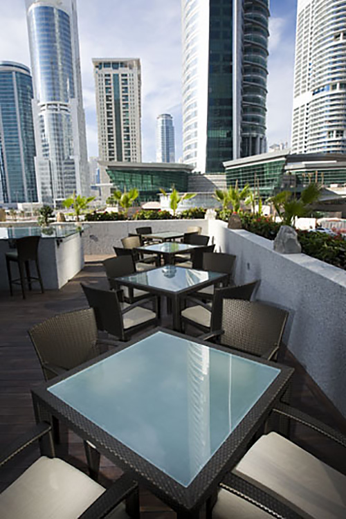 Healy's Bar , The Bonninaton Hotel , Jumeirah Lake Towers , GZE  
, Dubai, UAE, January 17, 2010 (Photo by Thanos Lazopoulos/ITP Images)